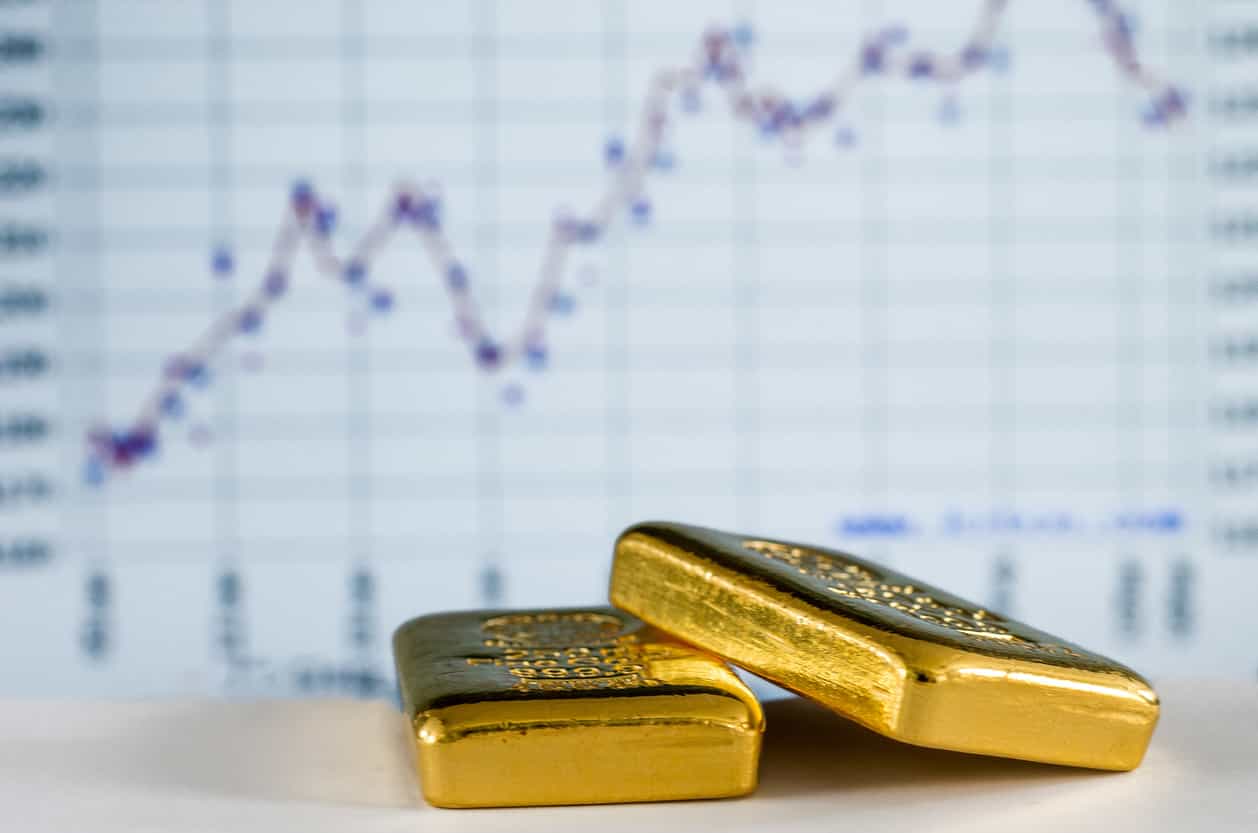 Gold falls over 1% as dollar strengthens, investors book profits