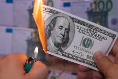 Magnificent cash burn