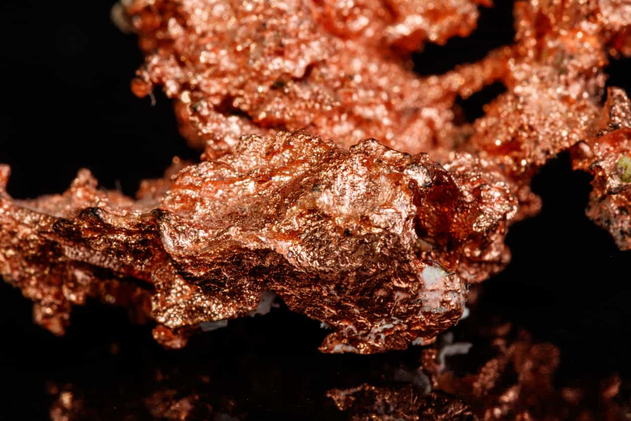 Copper falls as weak China data, Mideast impasse weigh