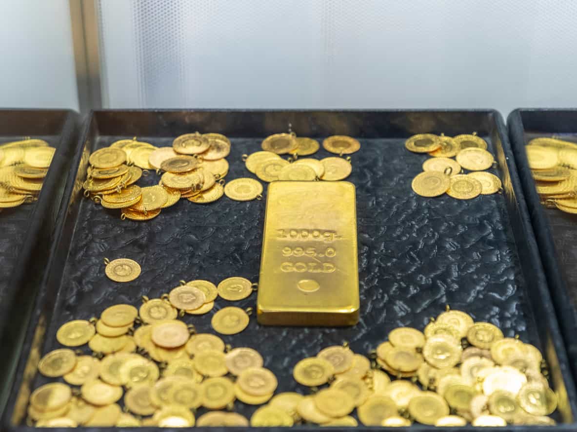 Gold firms on weaker dollar as markets await US inflation data