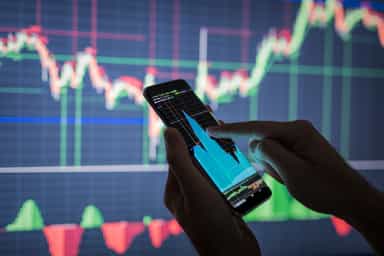 Stocks weather bond volatility, oil eases slightly