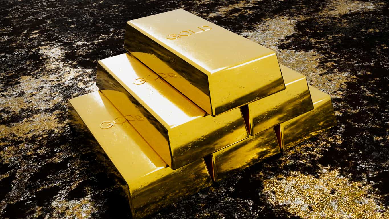 Gold ticks up on softer dollar, but heads for weekly fall
