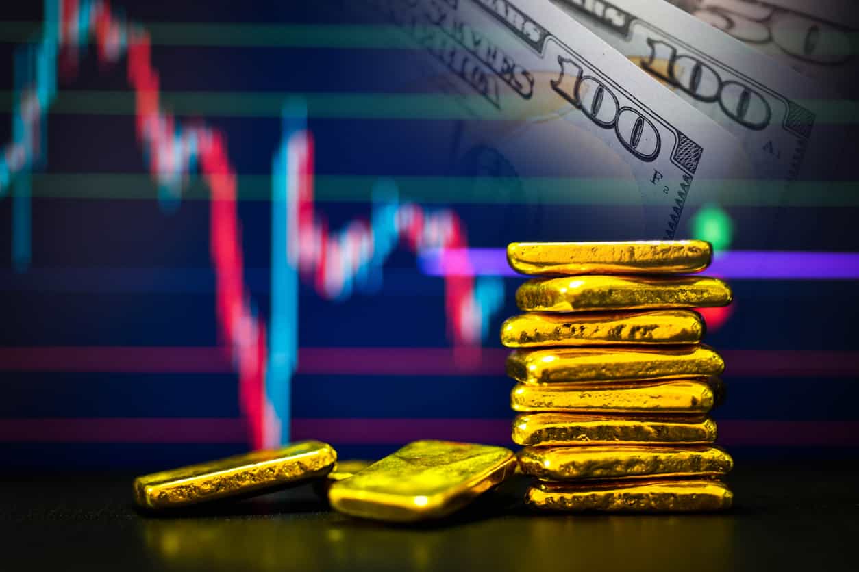 Gold falls as energy-driven inflation threatens to push interest rates higher