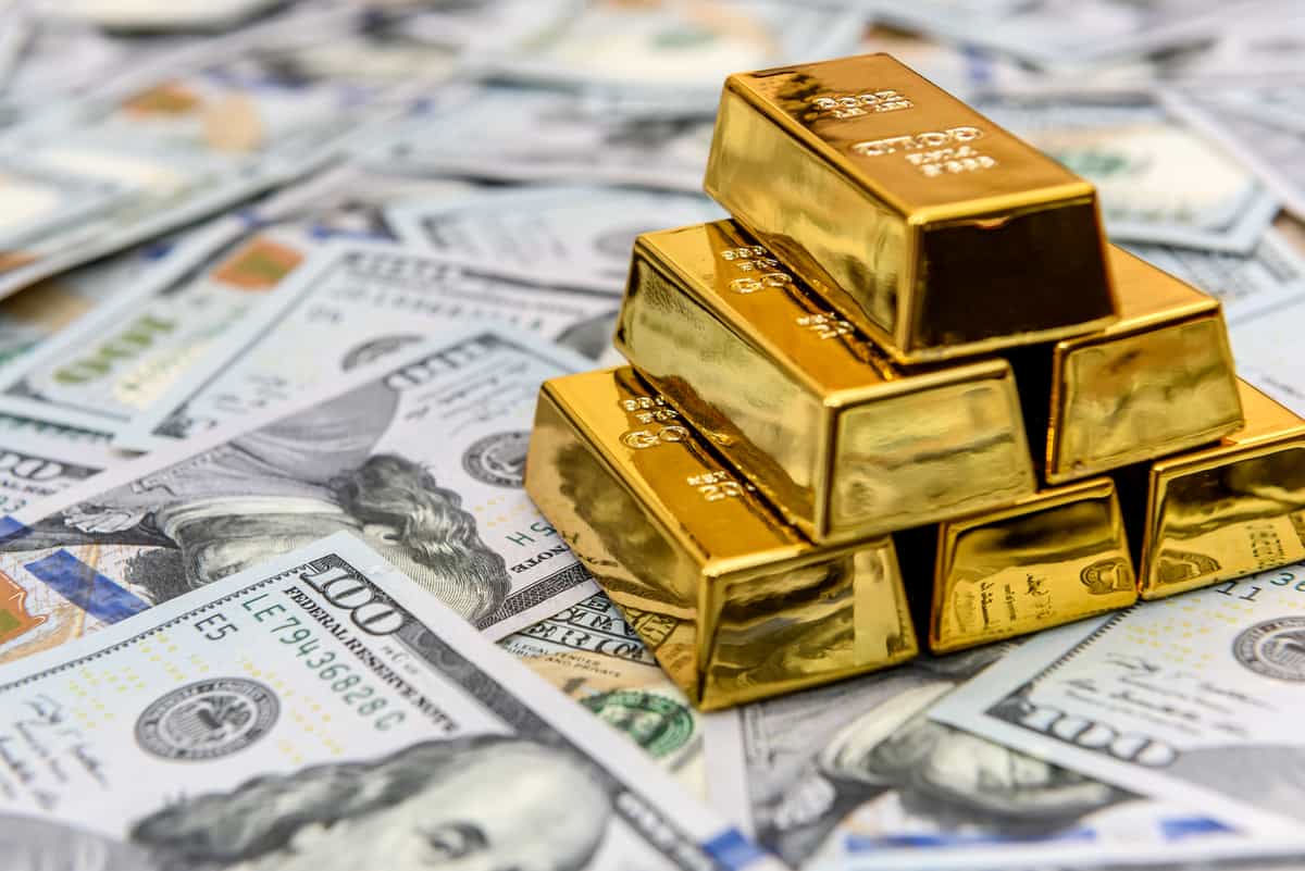 Gold touches two-week high as investors monitor Mideast developments