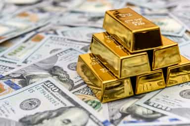 Gold touches two-week high as investors monitor Mideast developments
